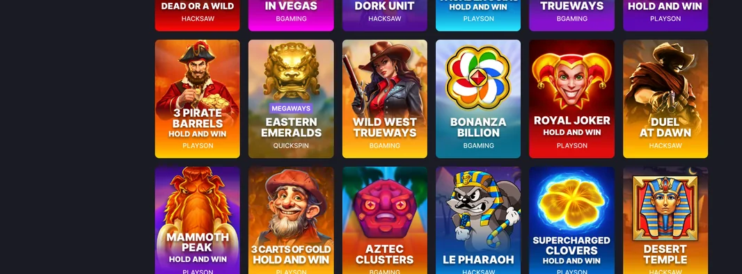 Play new pokie games