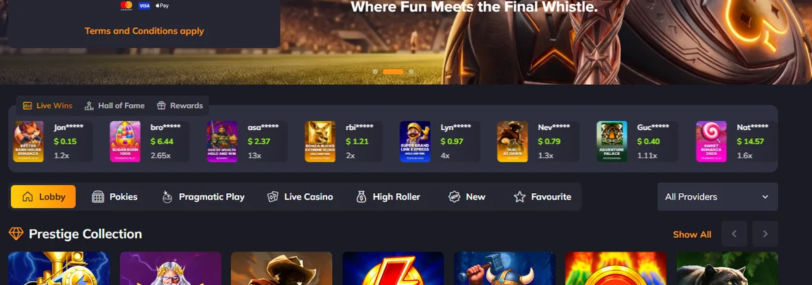 Browse Vegas Stars pokies