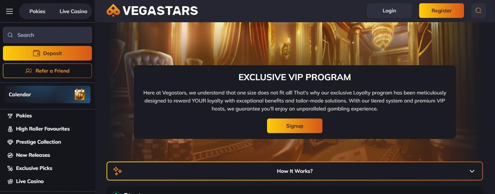 Join VIP loyalty program